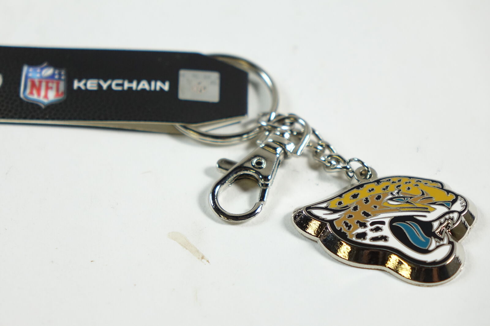 Jacksonville Jaguars Zamac Logo Keychain
